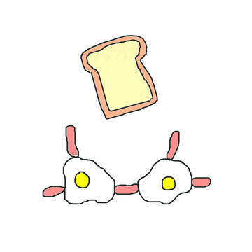 セクシーな朝食