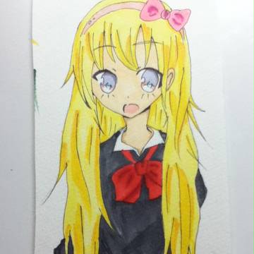 金髪少女