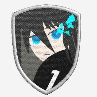MoHW エンブレムアート　ブラック★ロックシューター