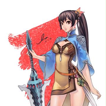 女武者