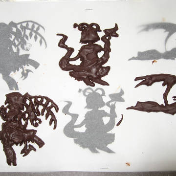 影絵チョコ(フラン、娘々、小悪魔)