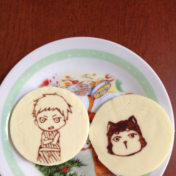 黒バスチョコ  青峰＆２号