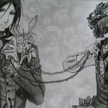 手绘「黒執事」2010.10.23
