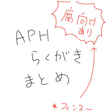 APH落書きまとめ【腐向けあり】