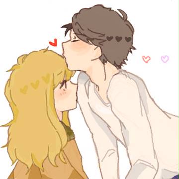 さとしとさとこ　と落書き