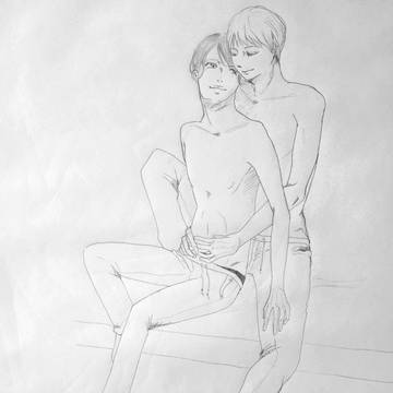 いちゃこら練習中　〔BL〕