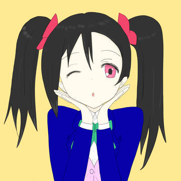 にこ先輩(ちゅっ)
