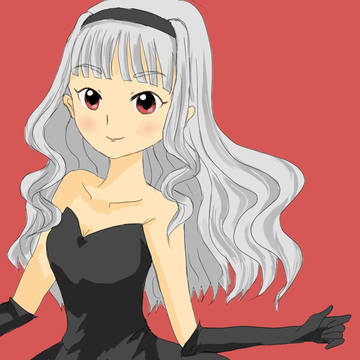黒のドレス
