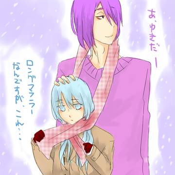 紫黒♀