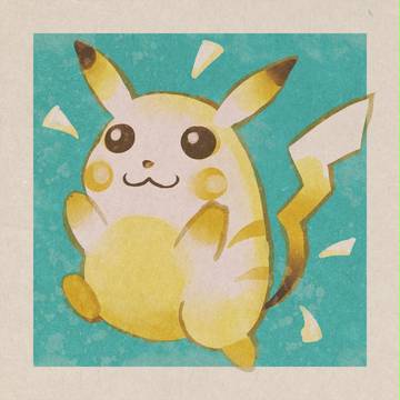 オールドスクールなピカチュウ