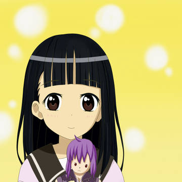 まおんたんと素子ちゃん人形