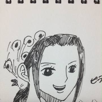 ルフィの成長をみたマキノ