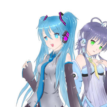 miku x 洛天依