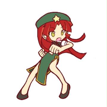 ぷよぷよ風紅美鈴【トレス】