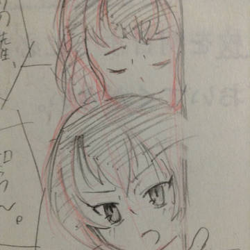 一週間書かなかったら画力が・・・(´；ω；｀)