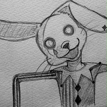 ピエロらしき兎。