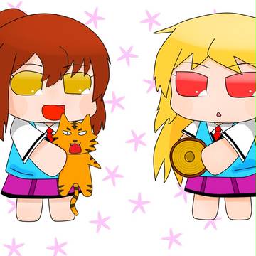 ぷちます風 ましろん&ななみん