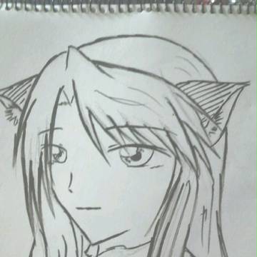 【猫の日】紫 劉輝【落描き】