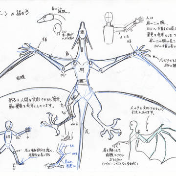 ワイバーンの描き方