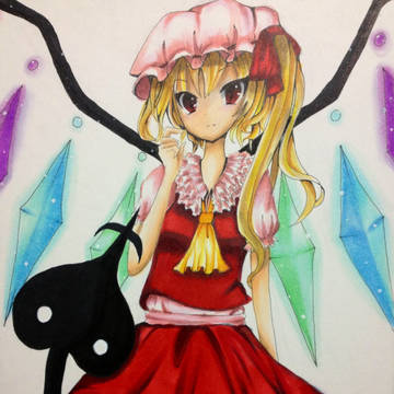 【色紙】フランドール・スカート