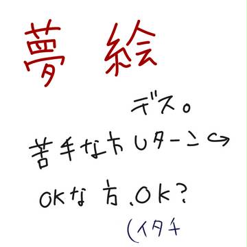 【夢絵】 穏やかな午後だね 【注意！】