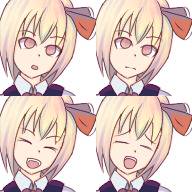 ルーミアの顔グラ