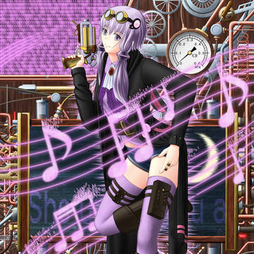 結月ゆかり in スチームパンク