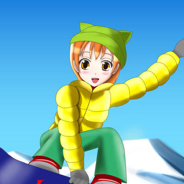 凛ちゃんスノボーったー