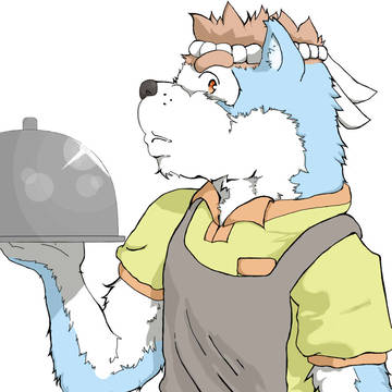 Waiter Dog