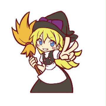 ぷよぷよ風魔理沙【修正版】