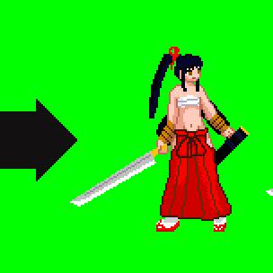 【MUGEN】ブシ子製作状況4