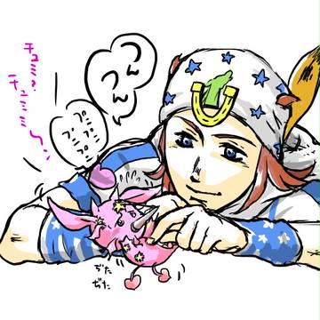 さわれるんです(４コマ)