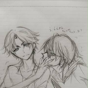 跡部と忍足 らくがき