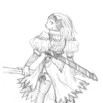 DFO（Dragonborn Fighter Onna）