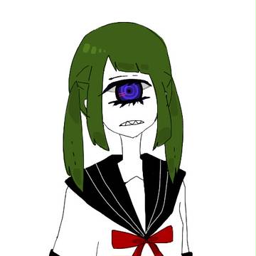 眼球系女子