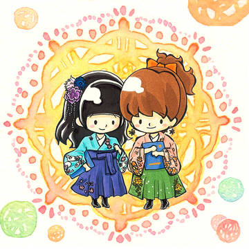 おにゃのこ!卒業式!