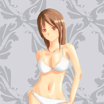 肌ぬり練習
