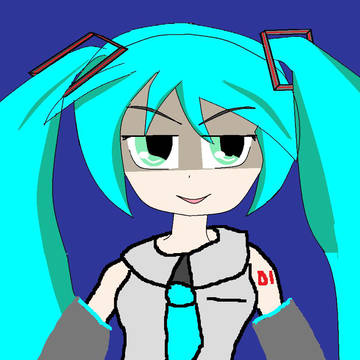 マウスで初音ミク