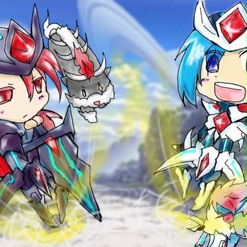 アイチくんとレンさん