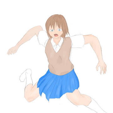 制服女の子2