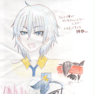 イナイレ　右目(笑)