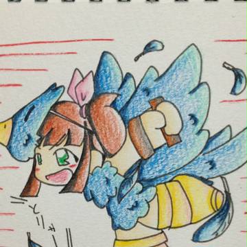 青い～とりー♪