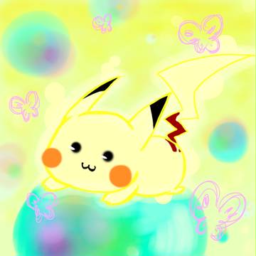 ふんわり♪ピカ･･･チュウ？(´ε｀ )