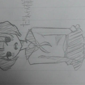 誰か様を描きました