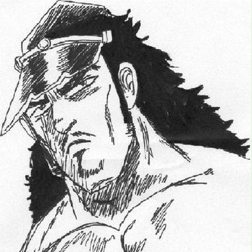 『魁 !! 男塾』の富樫源次を描いてみた