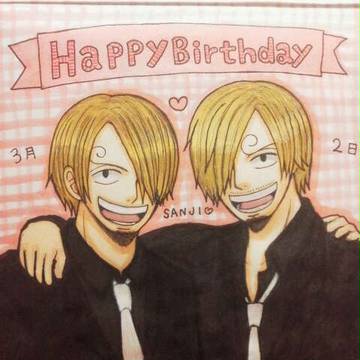 HappyBirthdayサンジ！