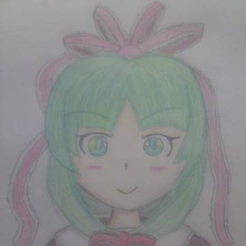 鍵山雛描いてみた