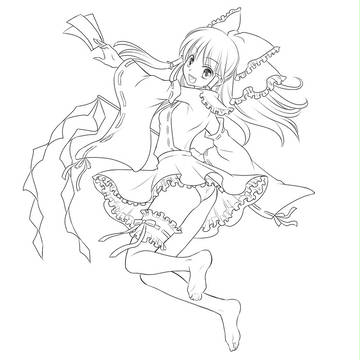 ぱんちら霊夢さん