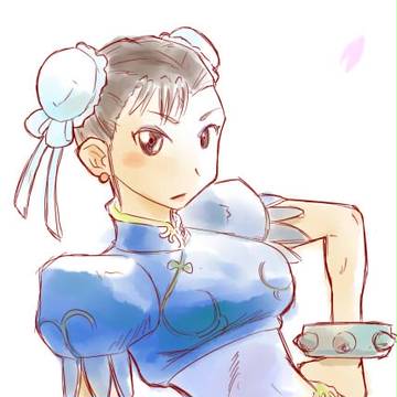 落書き春麗