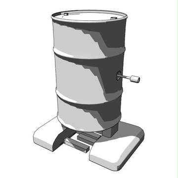 トコトコ ドラム缶